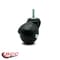Service Caster 2 Inch Flat Black Hooded 5/16 Inch Threaded Stem Ball Caster SCC, 5PK SCC-TS01S20-POS-FB-516-5 - alternate 3